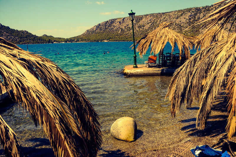 Mantas Bay Hotel Loutraki  Bagian luar foto